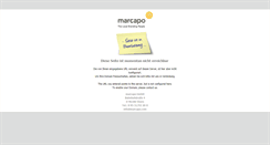 Desktop Screenshot of marcapo-web.com