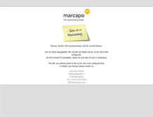 Tablet Screenshot of marcapo-web.com